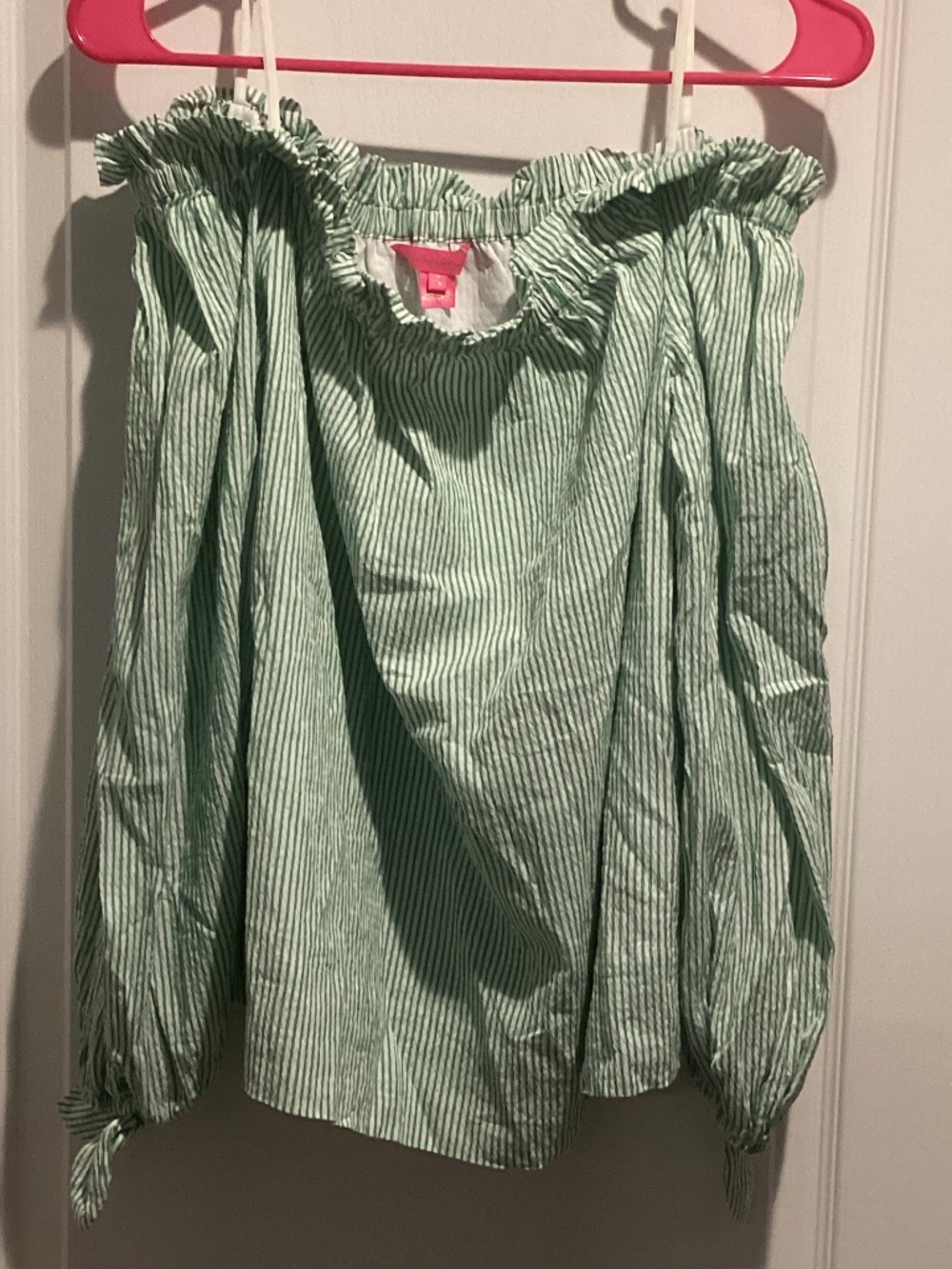 Lilly Pulitzer “Jamielynn” Off-the-Shoulder” Top - Size XL